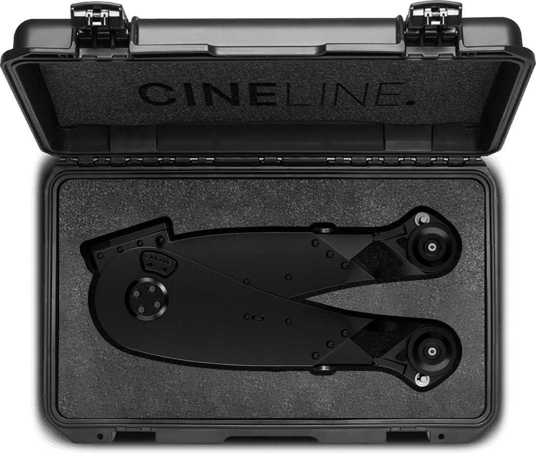 Cineline Cablecam inside Hard Case